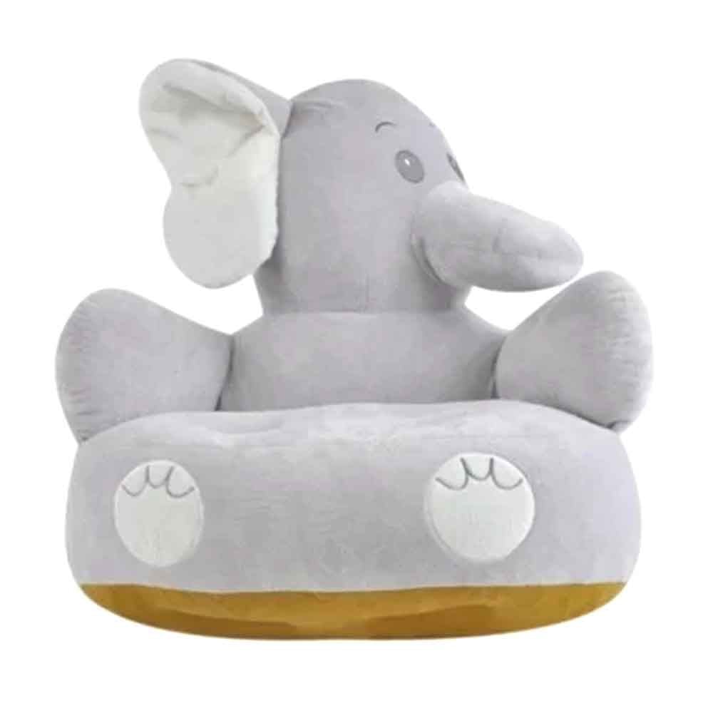 SelaySelay Peluş Fil Minderi 45 Cm Gri