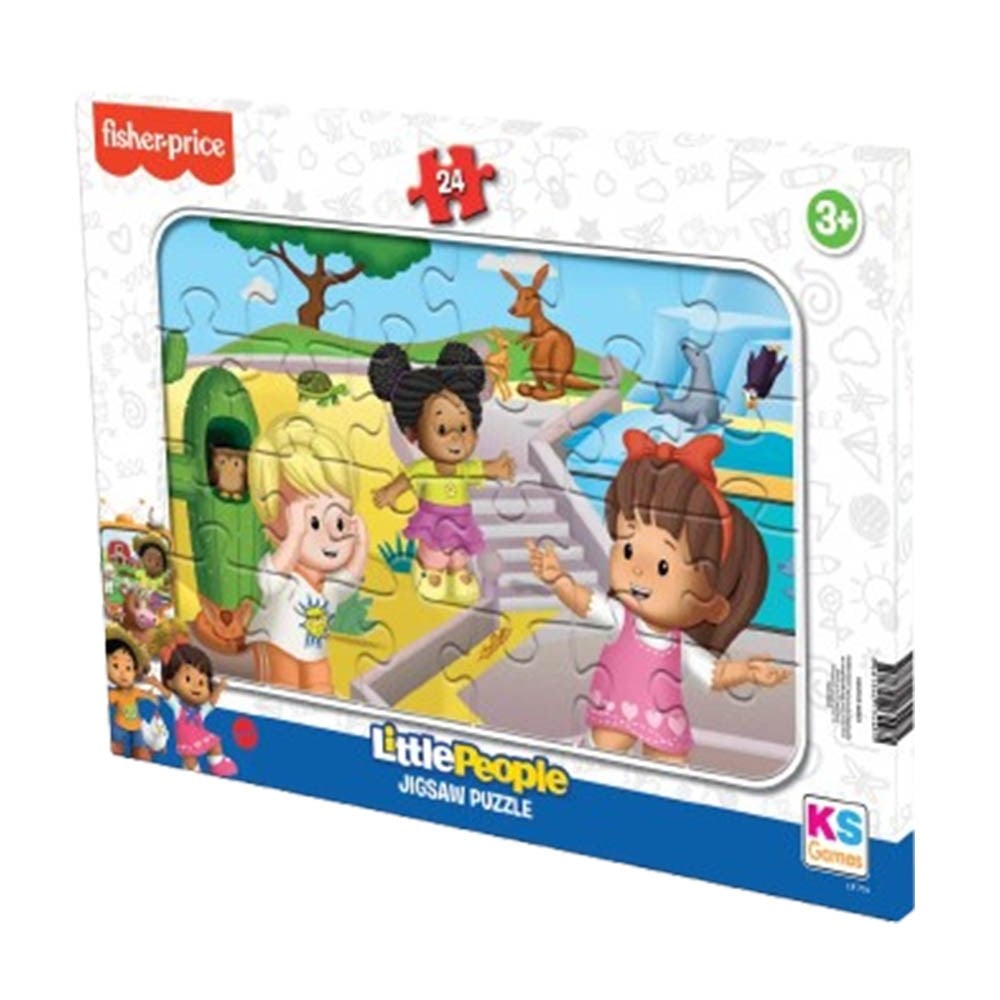 Ks GamesKs Games Fisher Price Little People Frame Puzzle 24 Parça