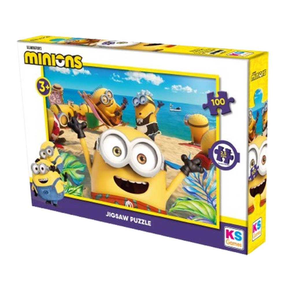 Ks GamesKs Games Minions 100 Parça Puzzle