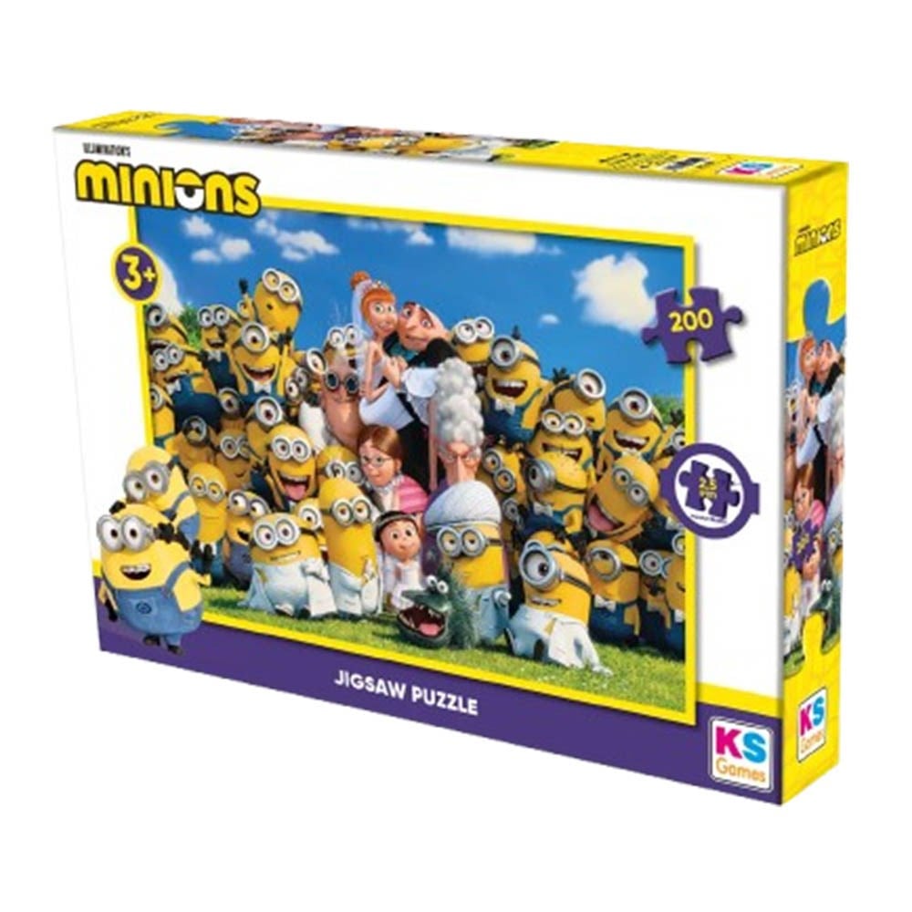 Ks GamesKs Games Minions 200 Parça Puzzle