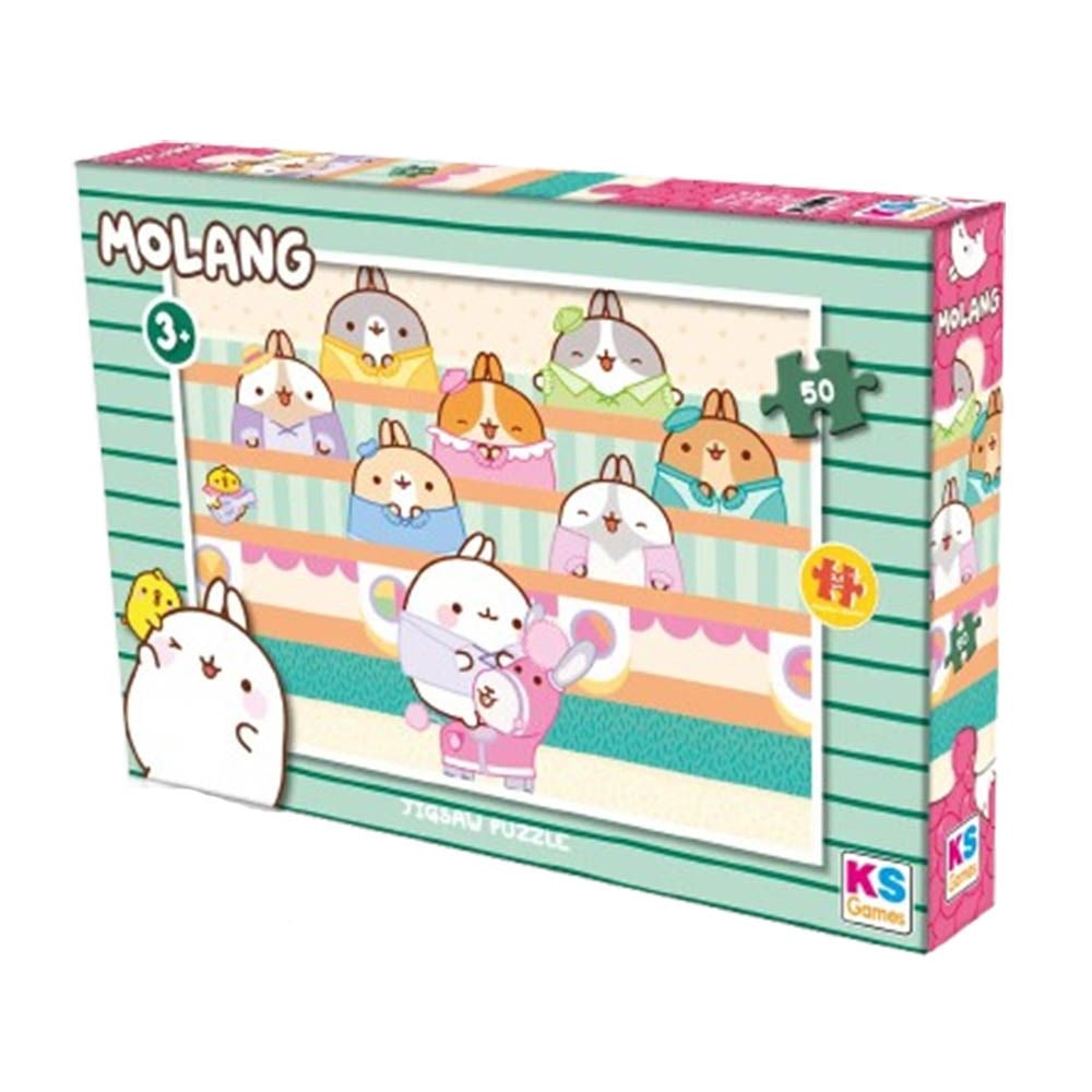 Ks GamesKs Games Molang 50 Parça Puzzle