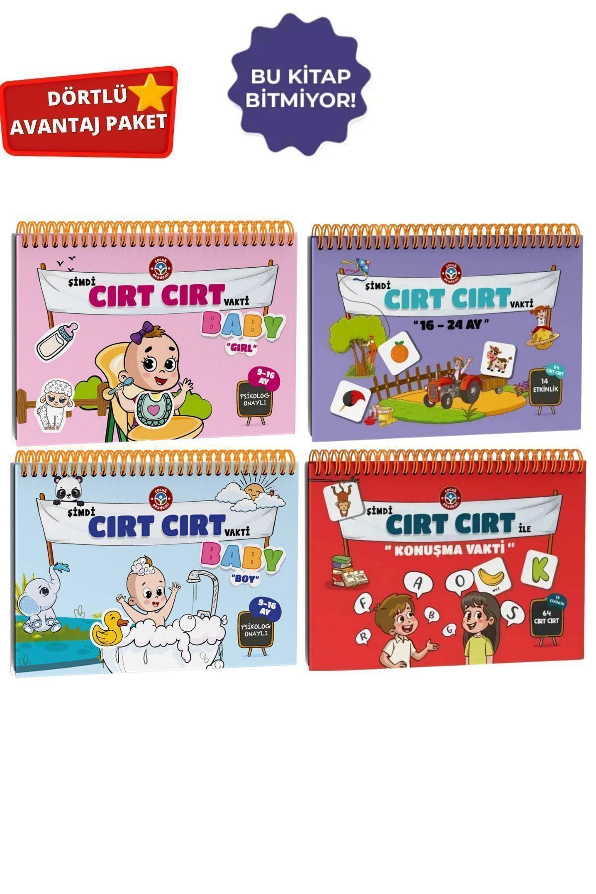Cırt Cırt Vakti 9-16 Ay Baby Girl / Boy - Cırt Cırt Vakti 16-24 ve Cırt Cırt Konuşma