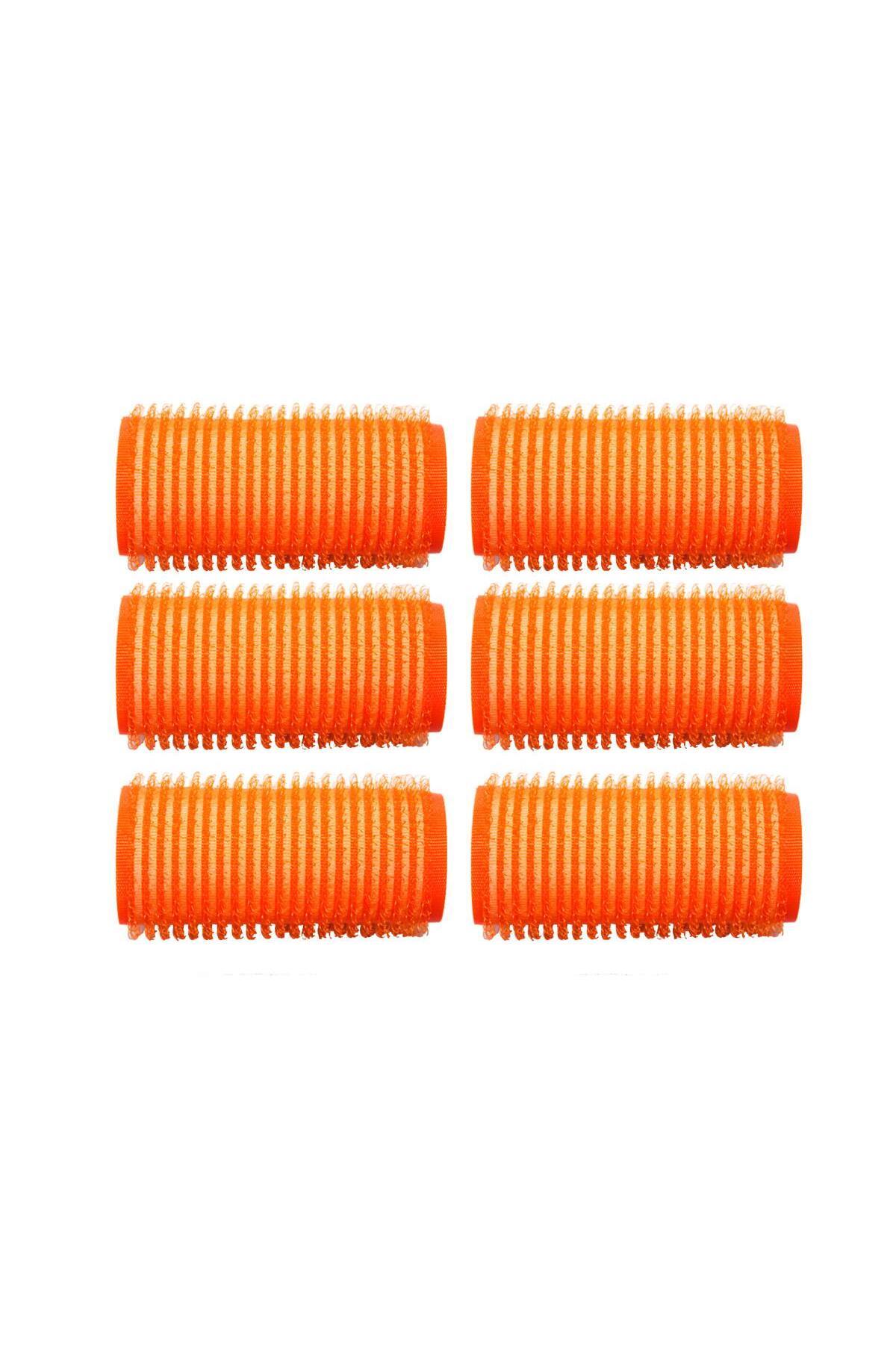 25*63 Mm / 6lı Cırtlı Süngerli Bigudi - 58