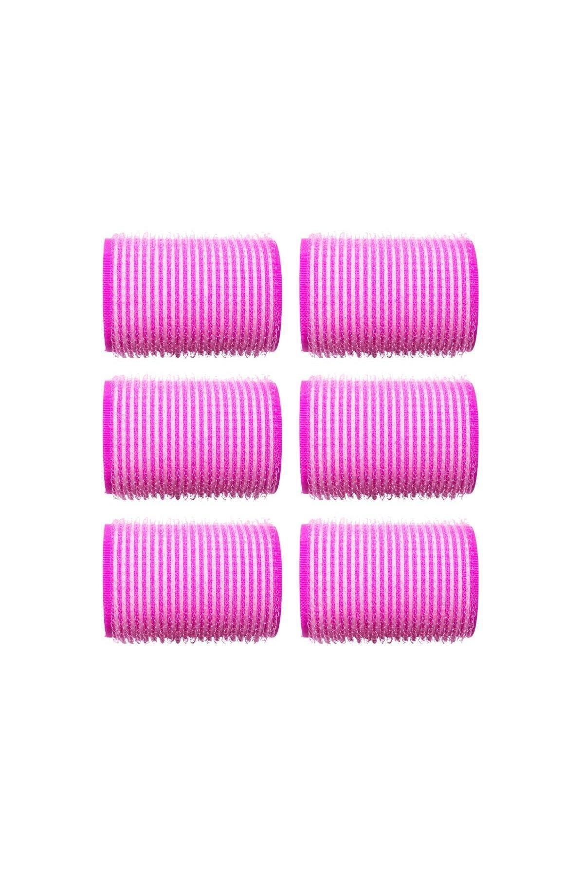 40*63 Mm / 6lı Cırtlı Süngerli Bigudi - 60
