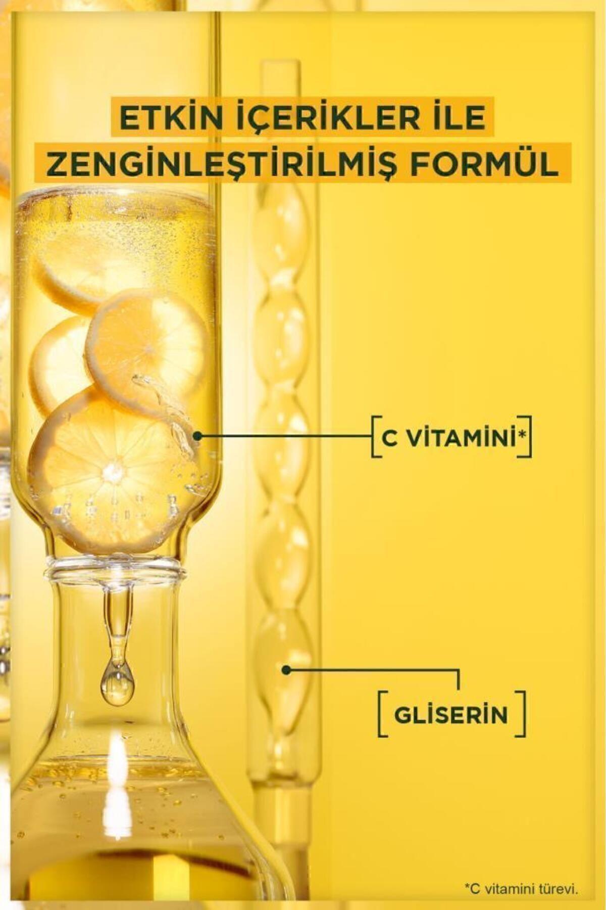 C Vitamini Parlaklık Veren Temizleyici 250 ML (C Vitamini + Salisilik Asit, Gliserin), Vegan