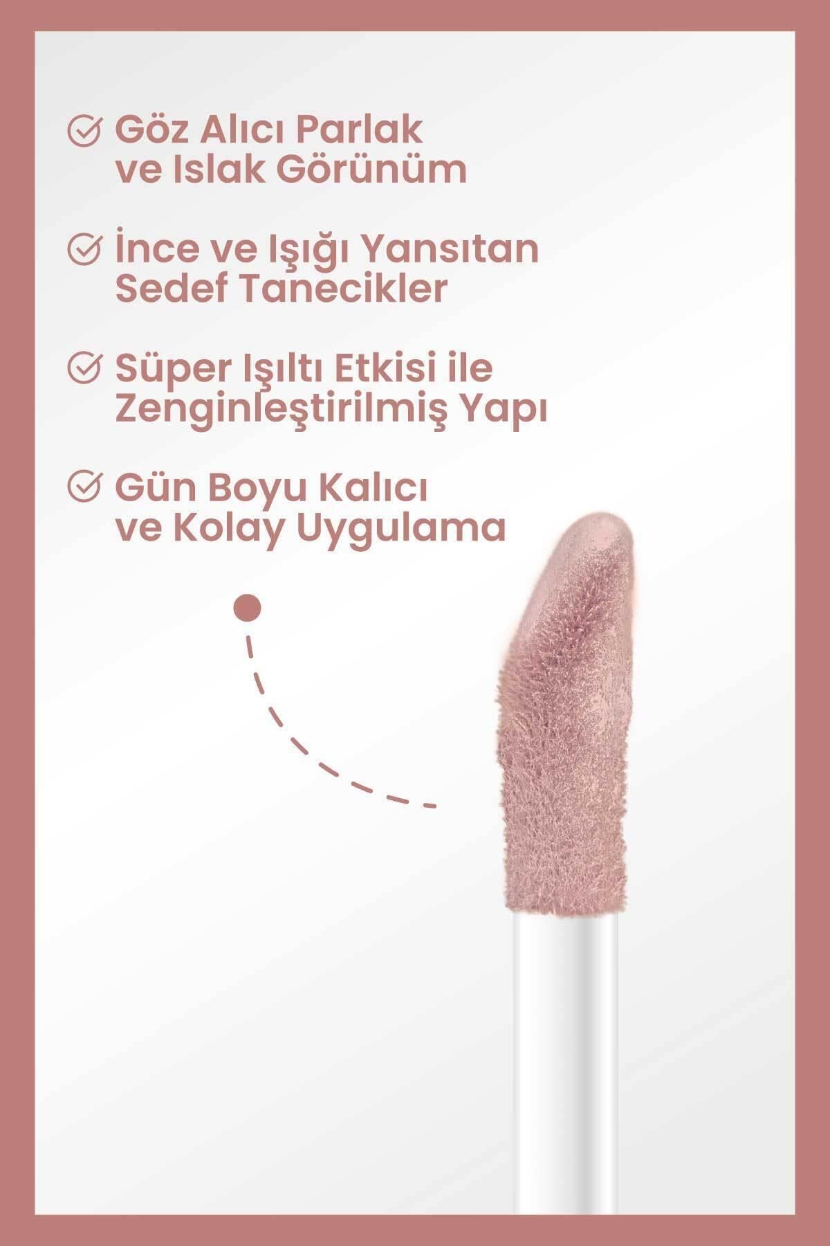 Smart Glow Liquid Highlighter No: 201 - Işıltılı Likit Aydınlatıcı