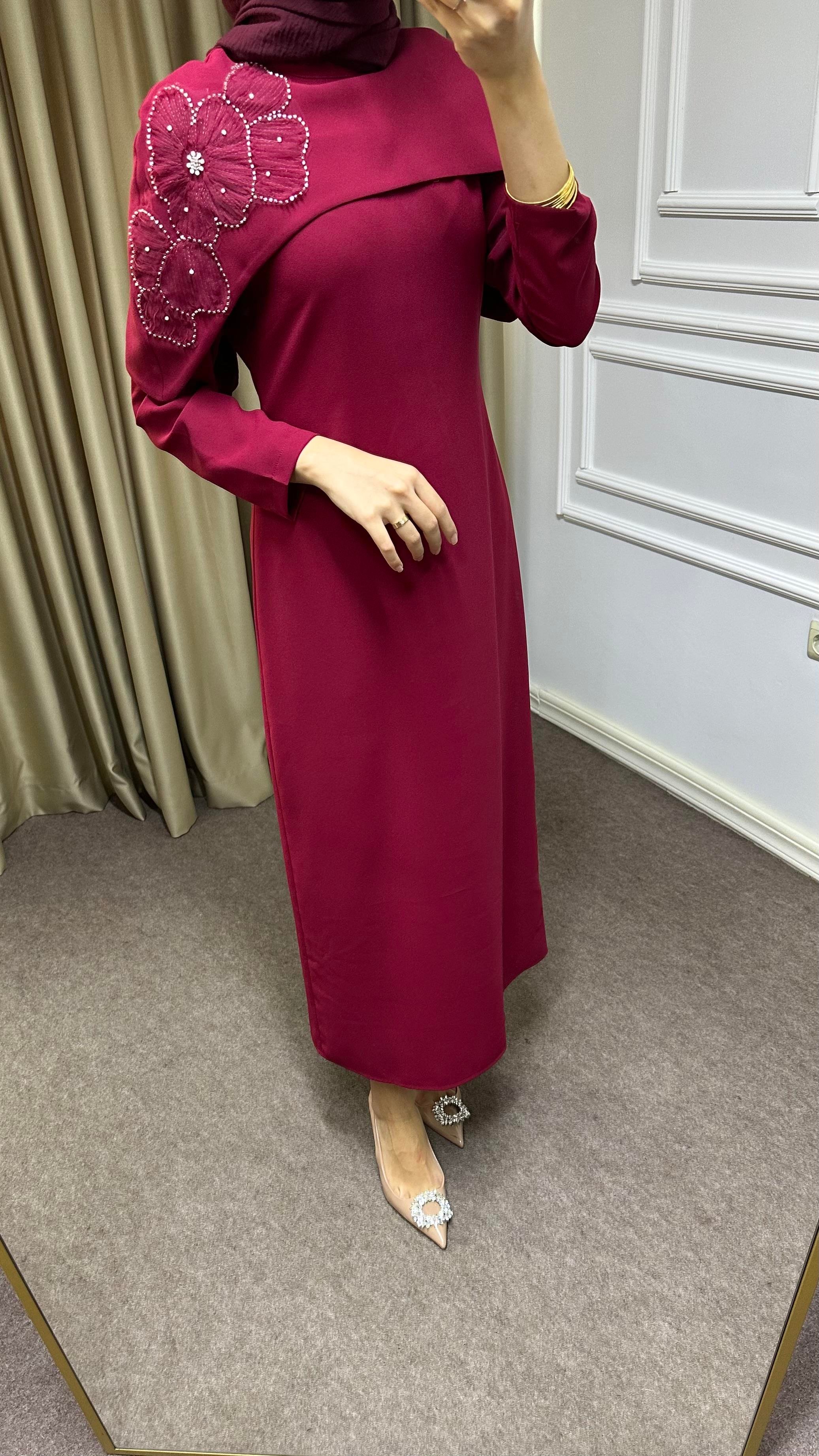Leydi Dress | Bordo