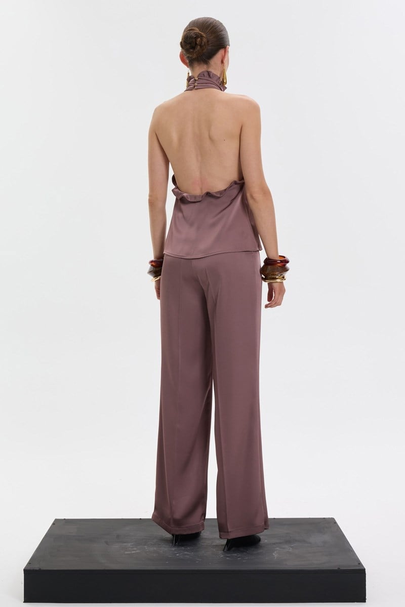 Blade Rose Satin Blouse
