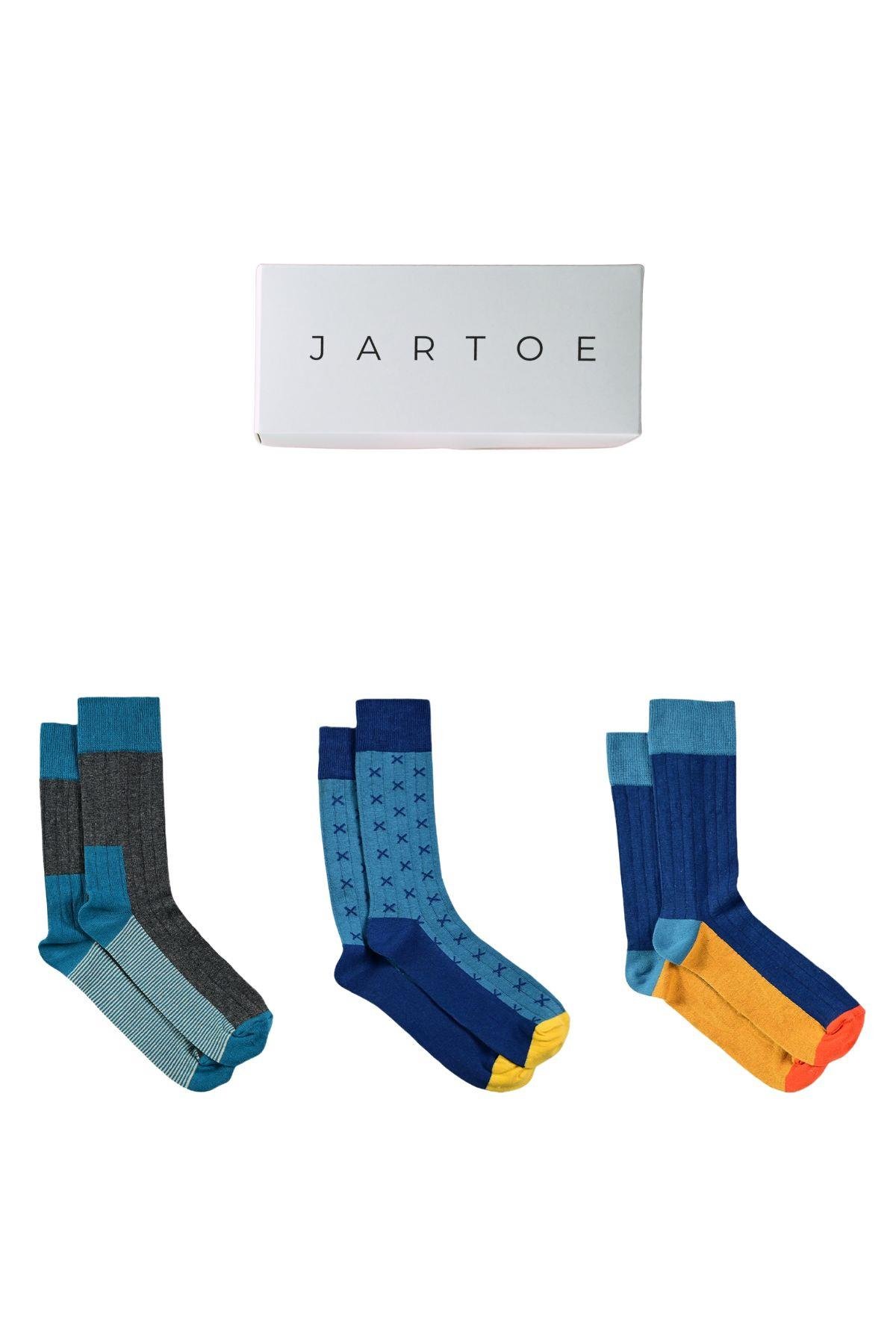 Erkek Abrera 3'lü Soket Çorap