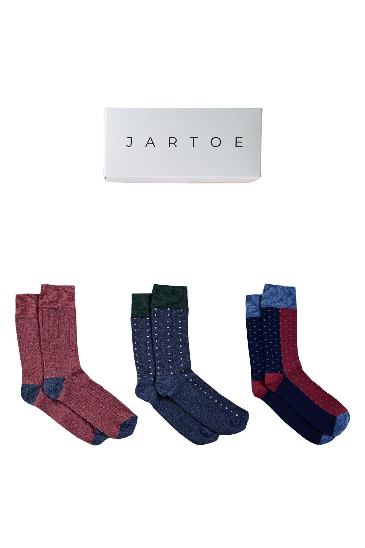 Erkek Mataro 3'lü Soket Çorap