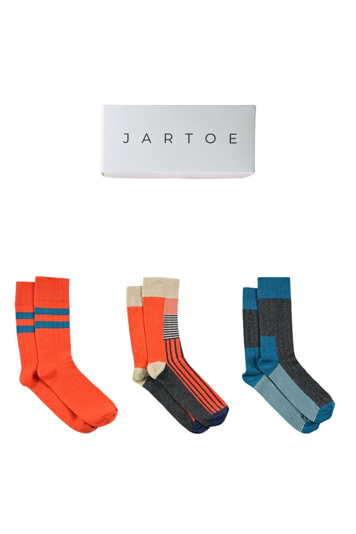 Erkek Rubi 3'lü Soket Çorap