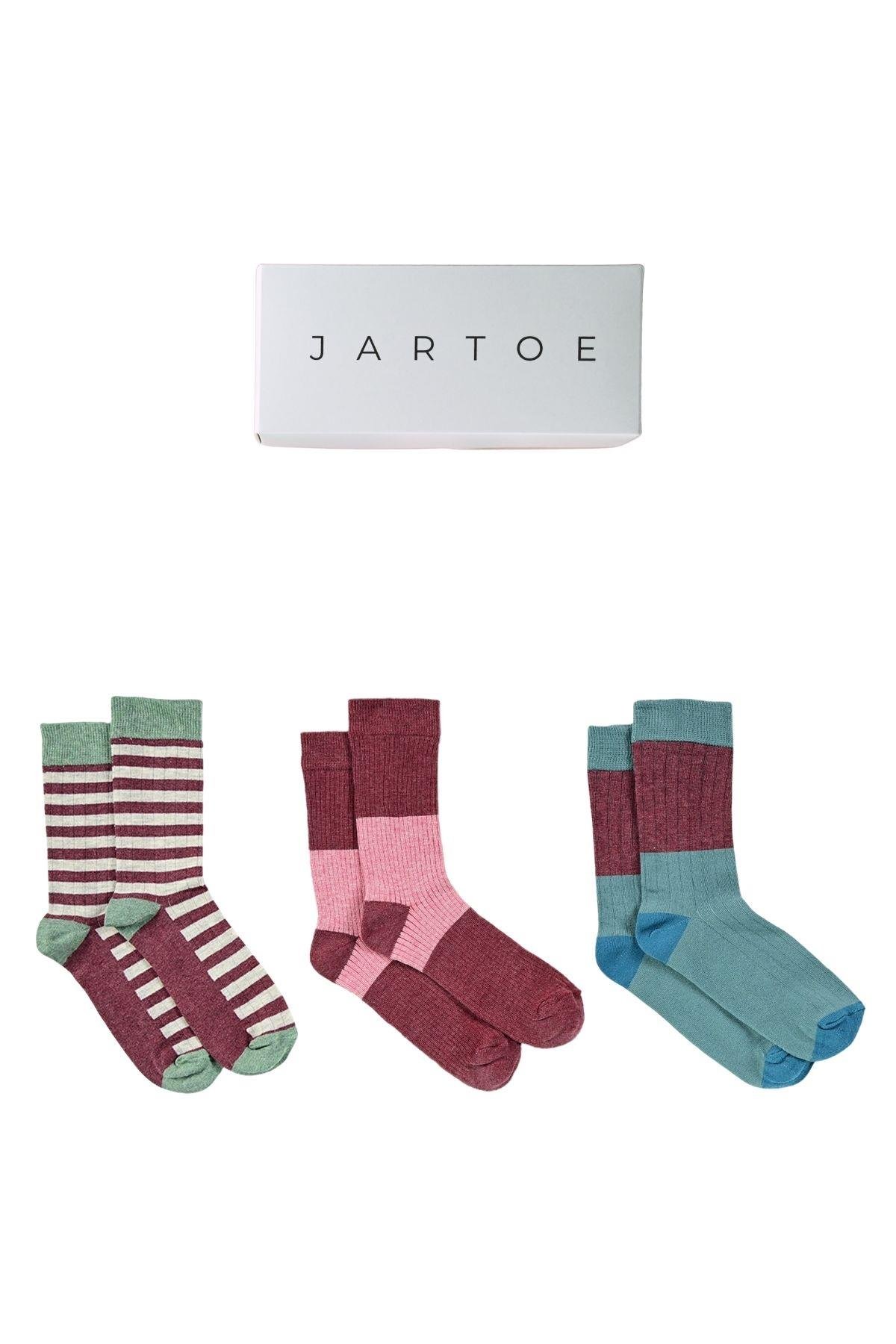 Kadın Alella 3'lü Soket Çorap