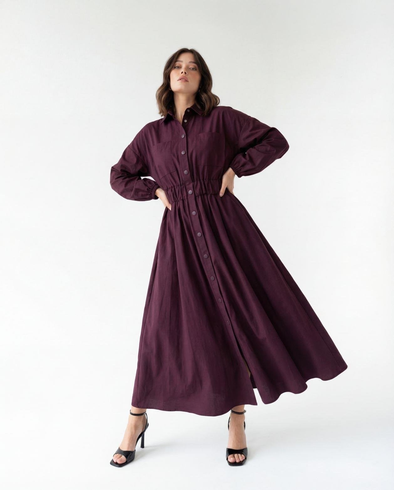 5903 ELBİSE-BORDO