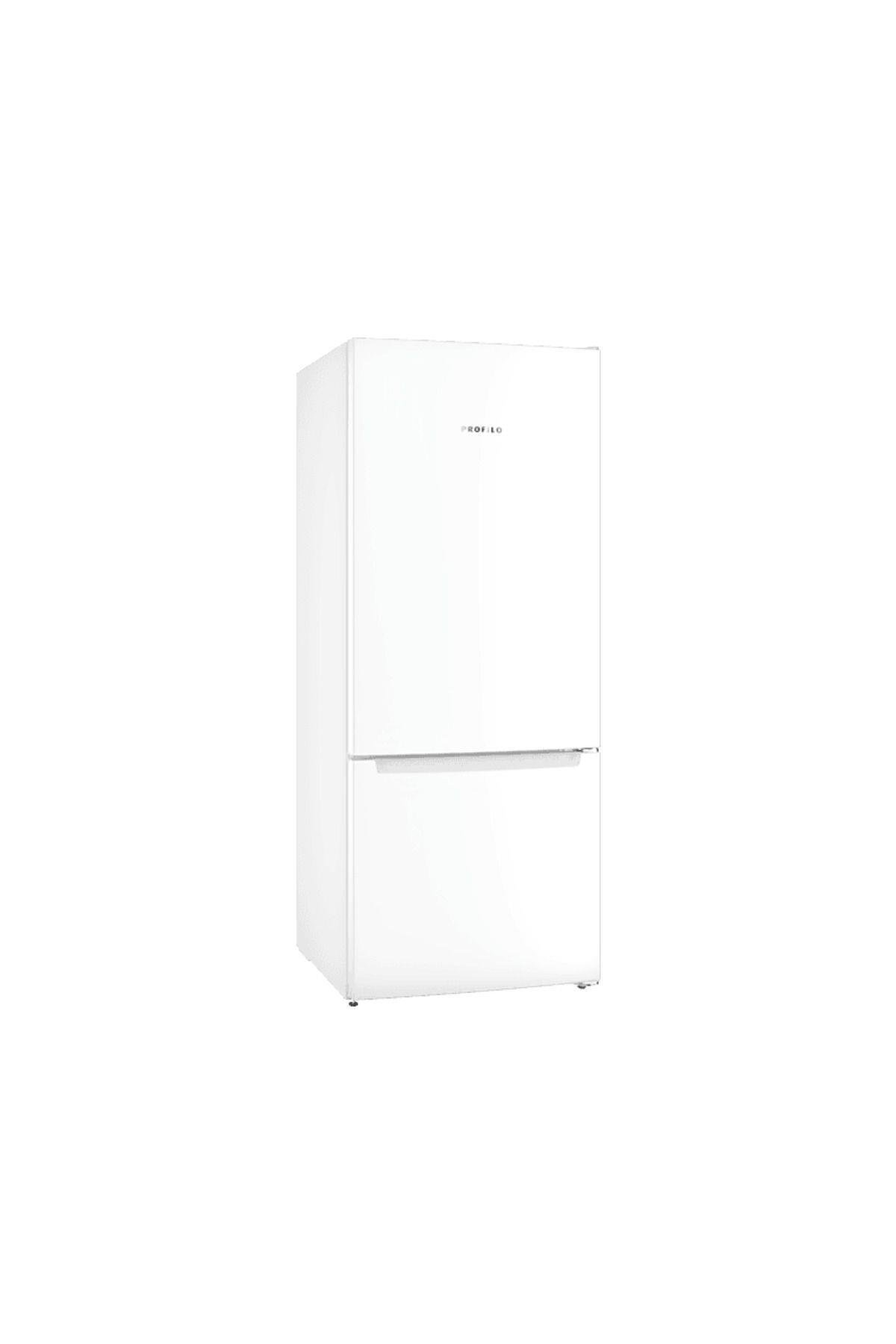 BD3076WEVN E Enerji Sinifi 526 Lt Alttan Derin Donduruculu NoFrost Buzdolabi Beyaz