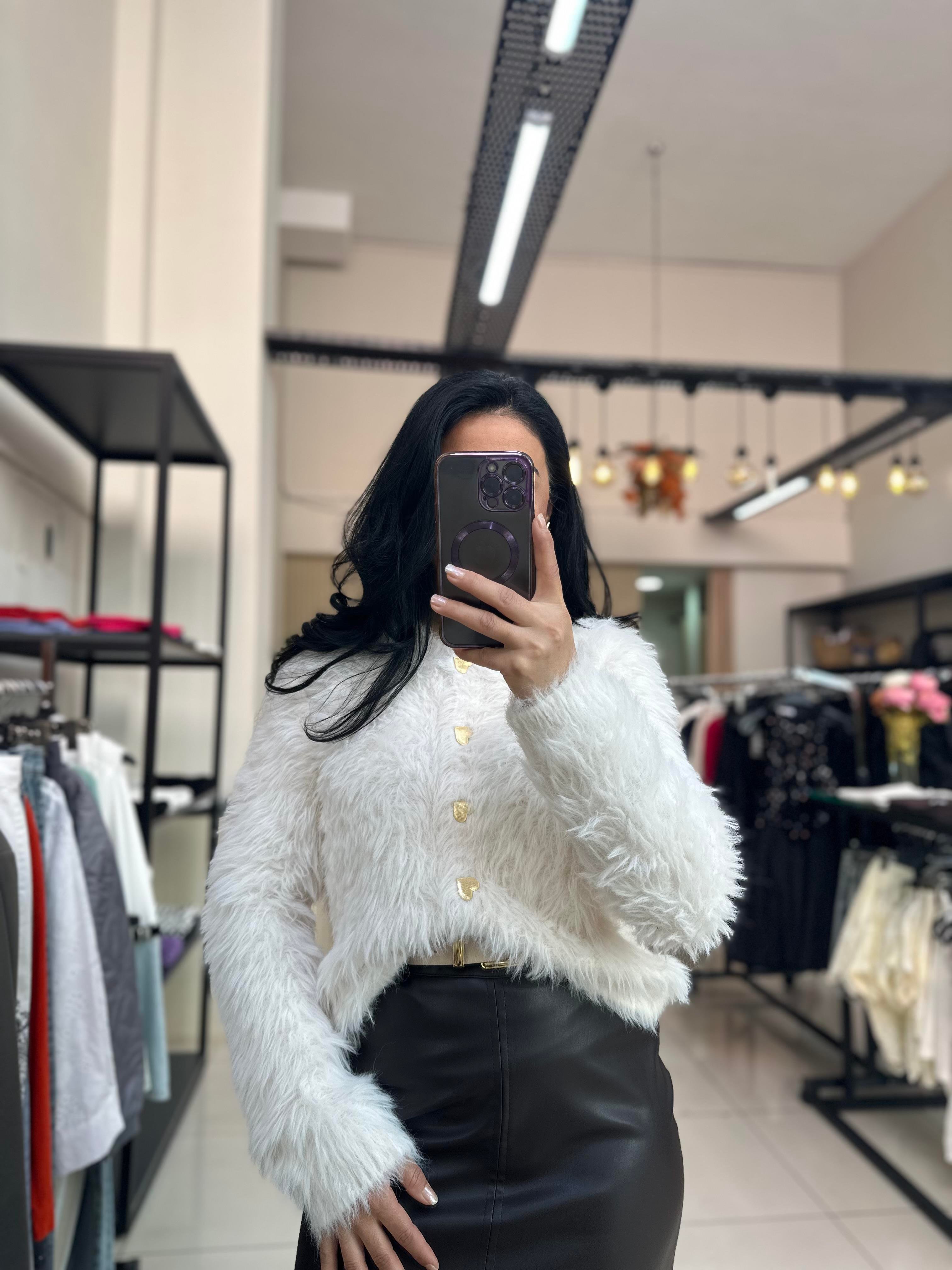 Peluş ceket