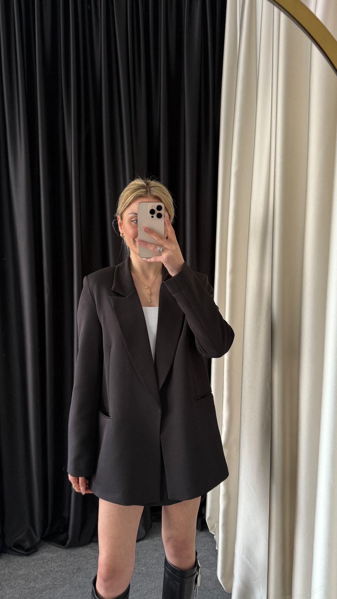 BLAZER CEKET SİYAH