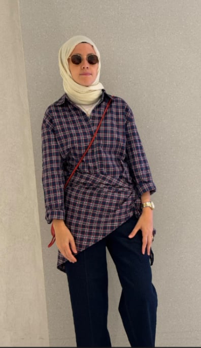 ŞAL BAĞLAMA DETAYLI GÖMLEK