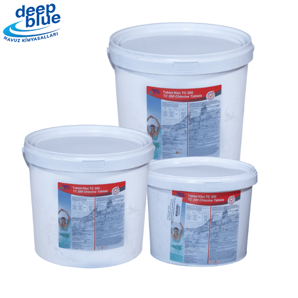 Deep Blue TC 200 Triklor TabletHavuz KimyasallarıDeep Blue54016133004