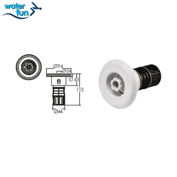 Düz Görünümlü (Standart) Jet WF 0044Jakuzi & Spa EkipmanlarıWater Fun43015123007