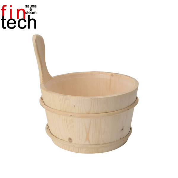 Fintech Ahşap Sauna KovasıSauna Odası EkipmanlarıFintech22015143008