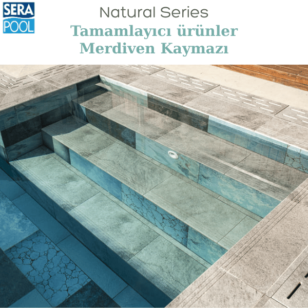 Pool Garden Anthracite Merdiven Kaymazı 33x66x0,76 cmTeras KaplamaSerapoolPGAST
