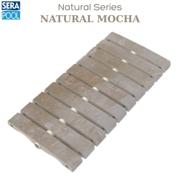 Porselen Flex Izgara 15x50 cm - Natural MochaPorselen IzgaraSerapoolNMGF