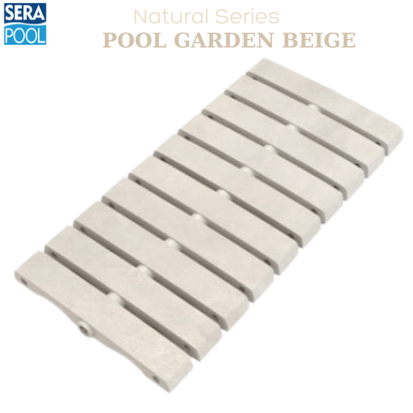 Porselen Flex Izgara 15x50 cm - Pool Garden BeigePorselen IzgaraSerapoolPGBGF