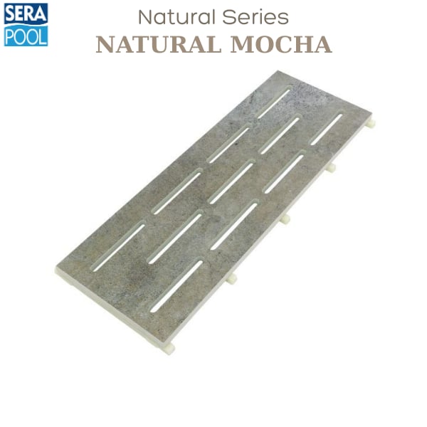 Porselen Monoblok Izgara - Natural MochaPorselen IzgaraSerapoolNMGM