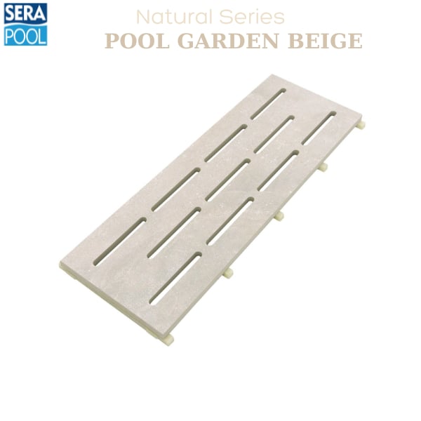 Porselen Monoblok Izgara - Pool Garden BeigePorselen IzgaraSerapoolPGBGM