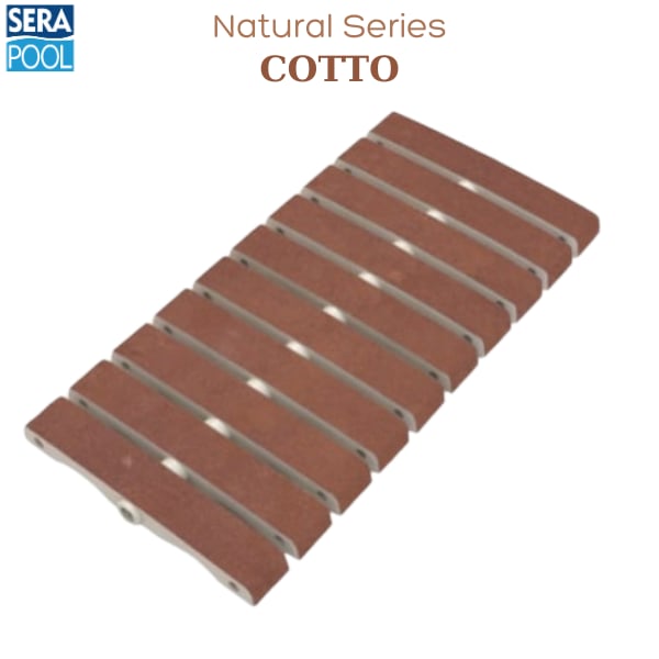 Serapool Natural Seri Cotto Porselen Flex IzgaraPorselen IzgaraSerapoolCTGF