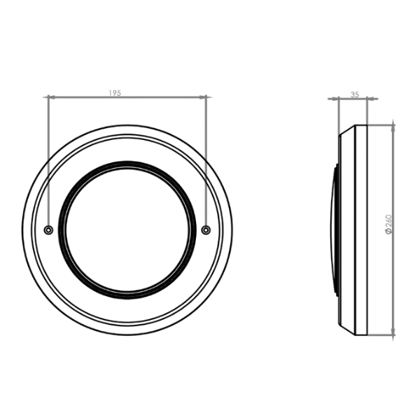Sky Slim Flat Sıva Üstü Aydınlatma Armatürü Paslanmaz ÇerçeveHavuz Aydınlatma EkipmanlarıSkypoolSKY141