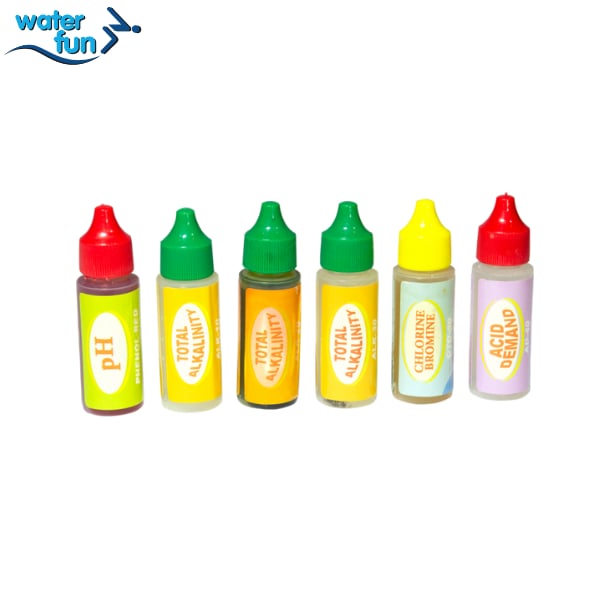 Waterfun Sıvılı Test Kiti Yedek Sıvı SetleriHavuz Test KitleriWater Fun15519123009