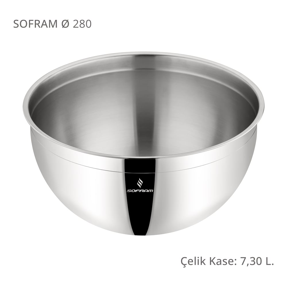 Sofram 28 cm Çelik Kase