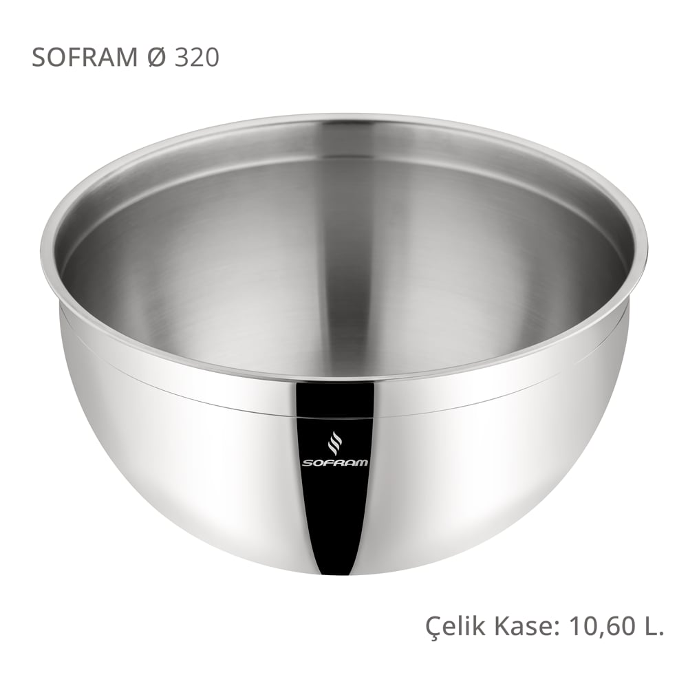Sofram 32 cm Çelik Kase