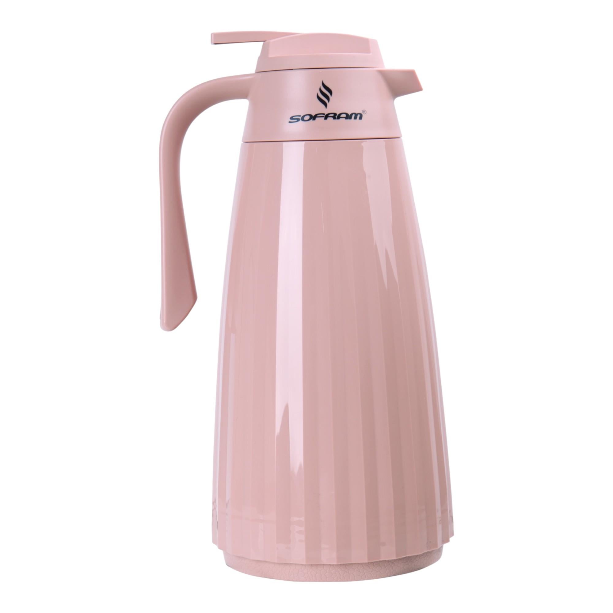 Sofram Termesso 1.5 L Pembe Termos – Paslanmaz Çelik, Sıcak & Soğuk Tutma