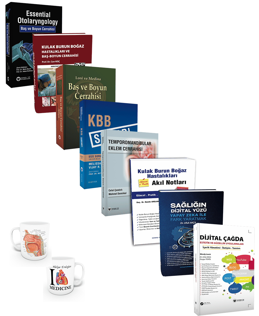 55. Yıl - Muhteşem KBB Seti (9 ÇOK SATAN BU SETTE)