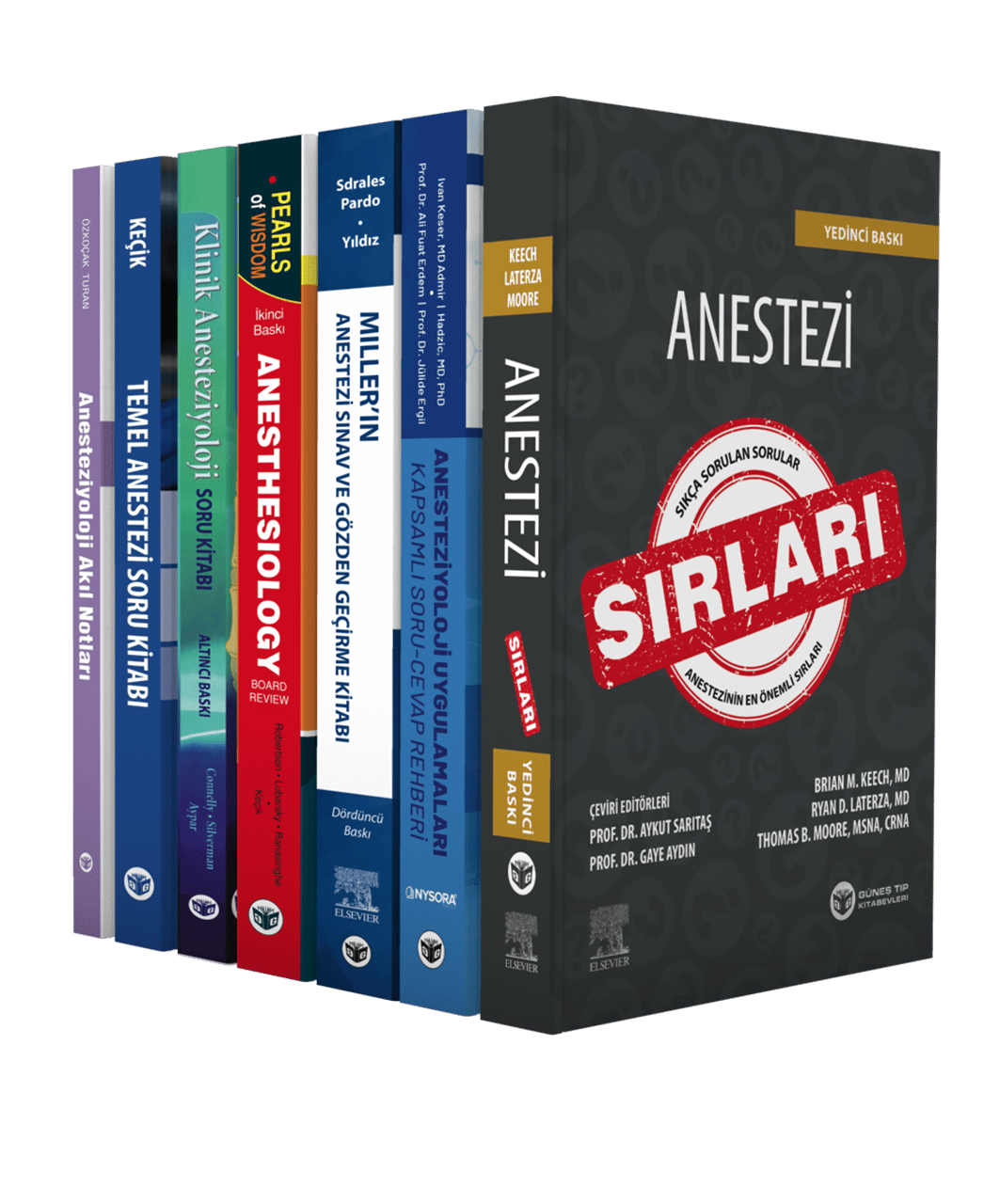 55. Yıl - Muhteşem Anestezi Yandal Soru Kitapları Seti (7 ÇOK SATAN BU SETTE)