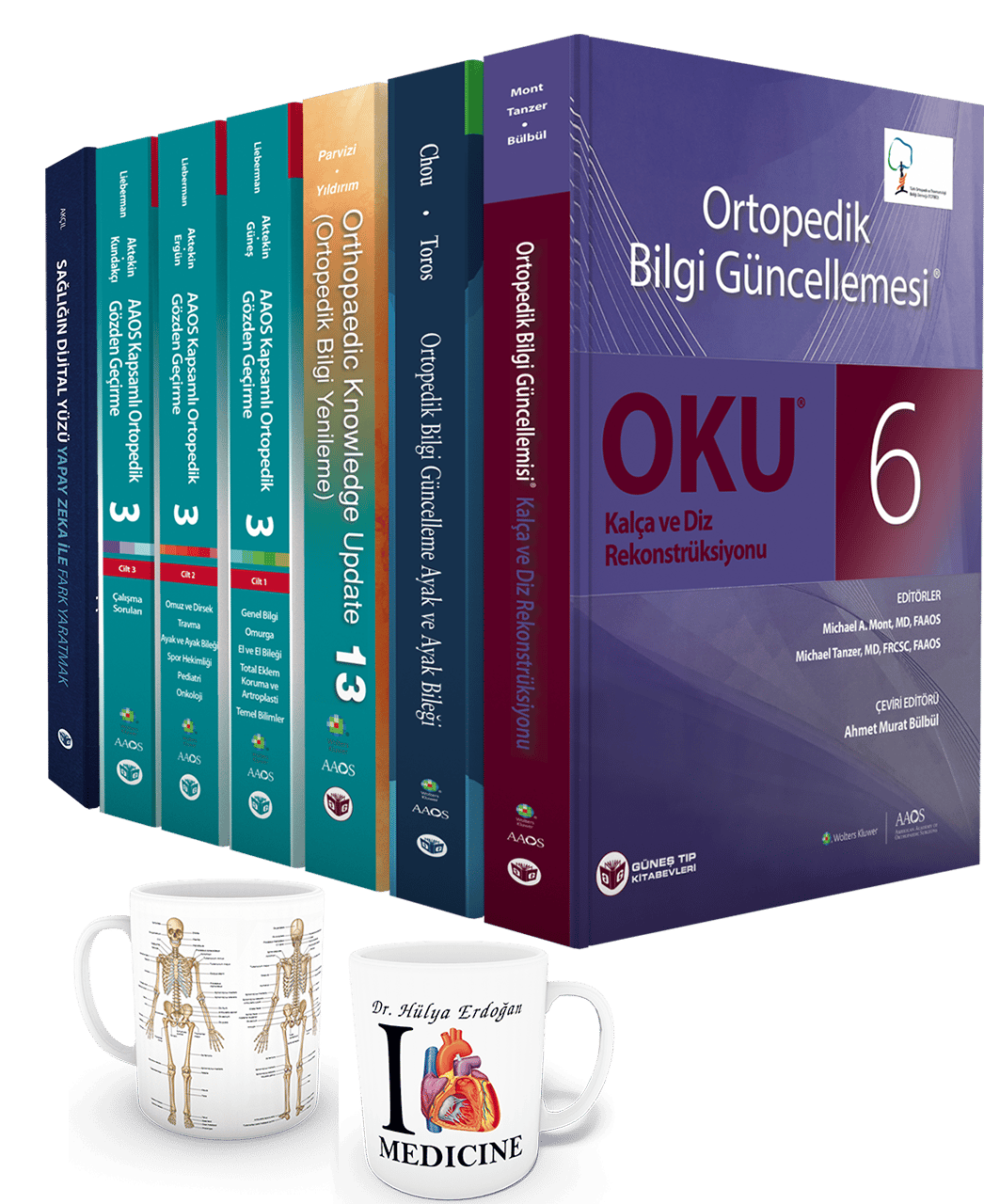 OKU (Ortopedik Bilgi Yenileme) Seti TOTBİD YAYINI (6 ÇOK SATAN BU SETTE)