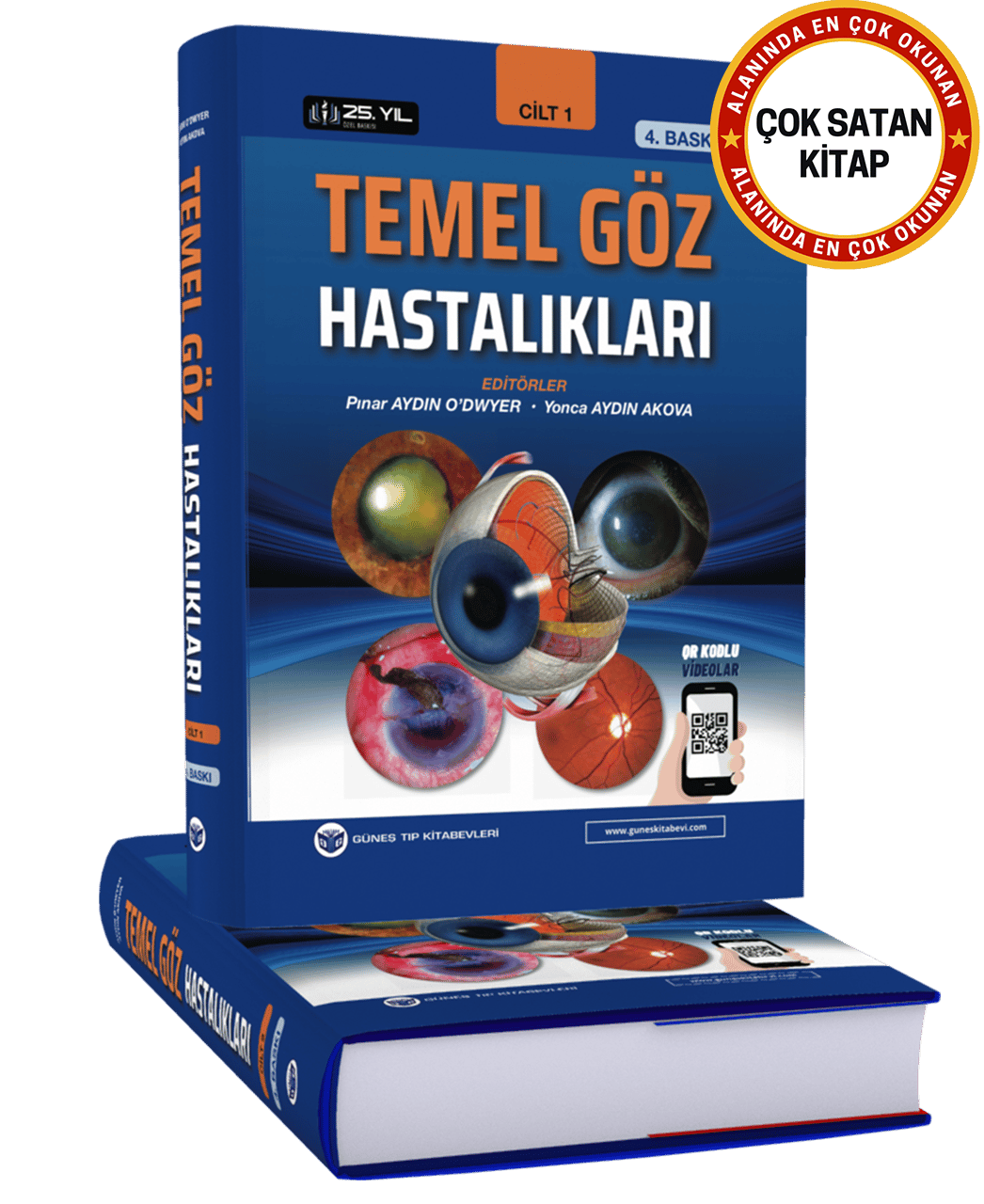 Temel Göz Hastalıkları 2 Cilt 4. Baskı (QR Kodlu Videolar)
