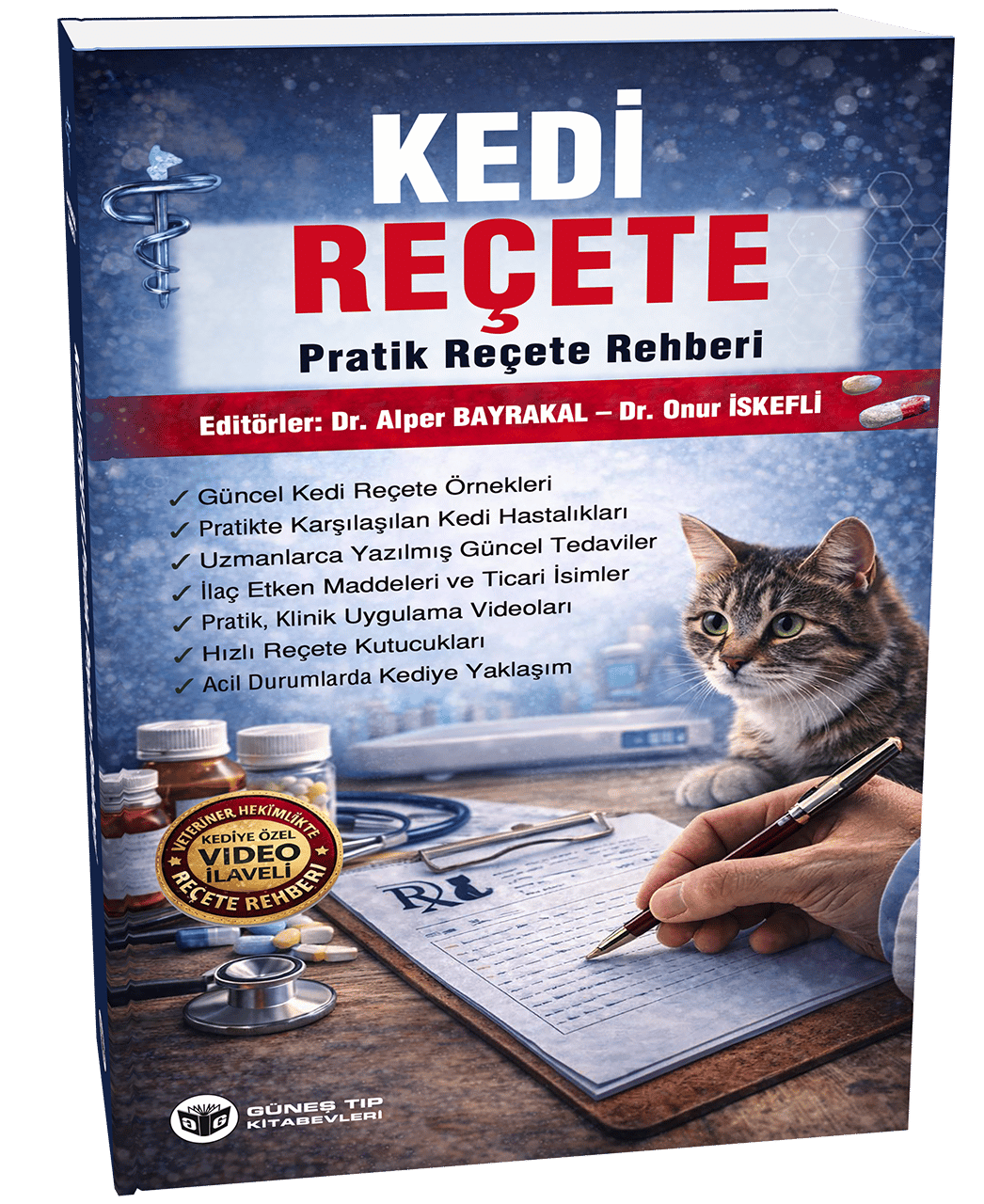Veteriner Reçete Rehberi - Kedi (QR Kodlu Videolar)