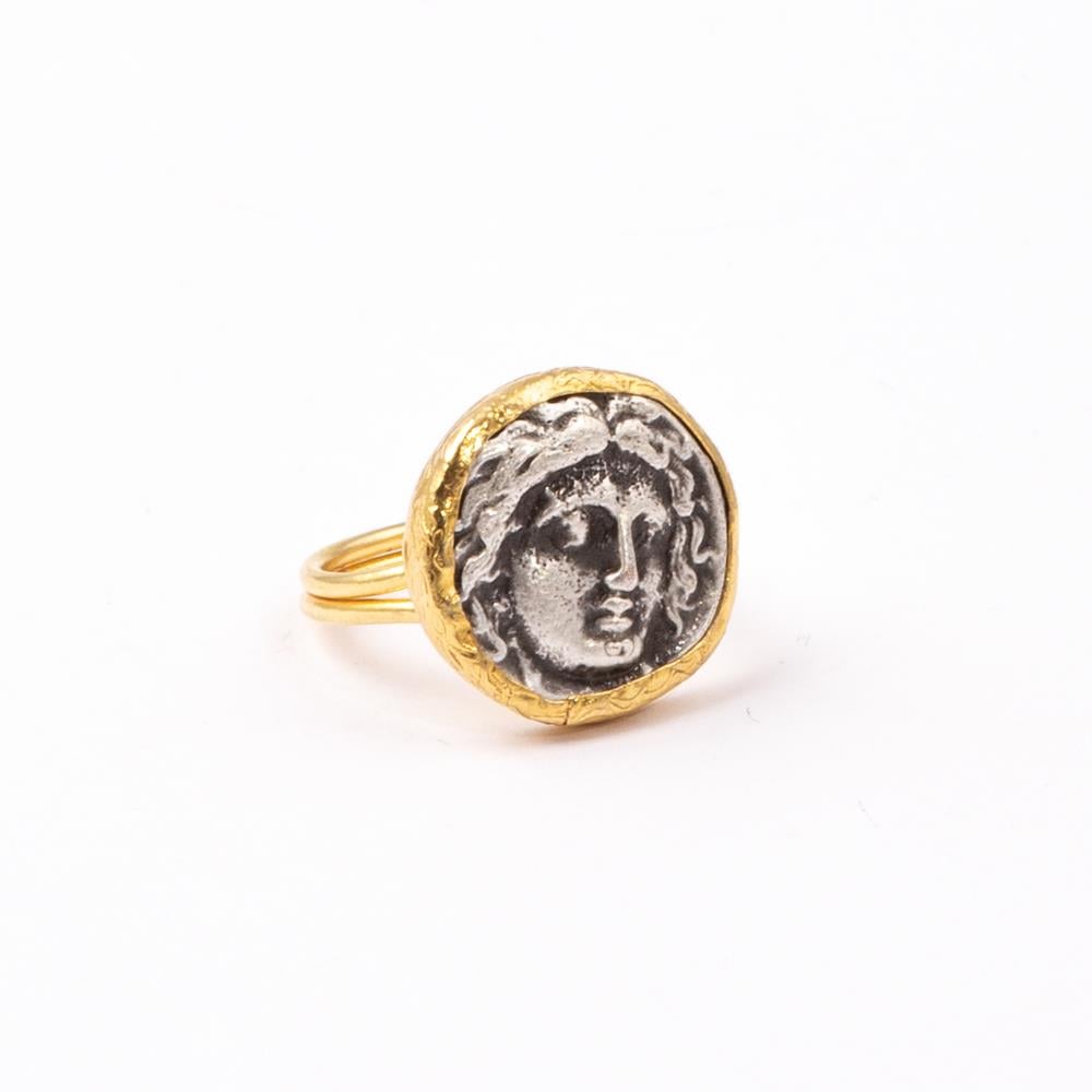 ''Myra'' Antik Madalyon Yüzük