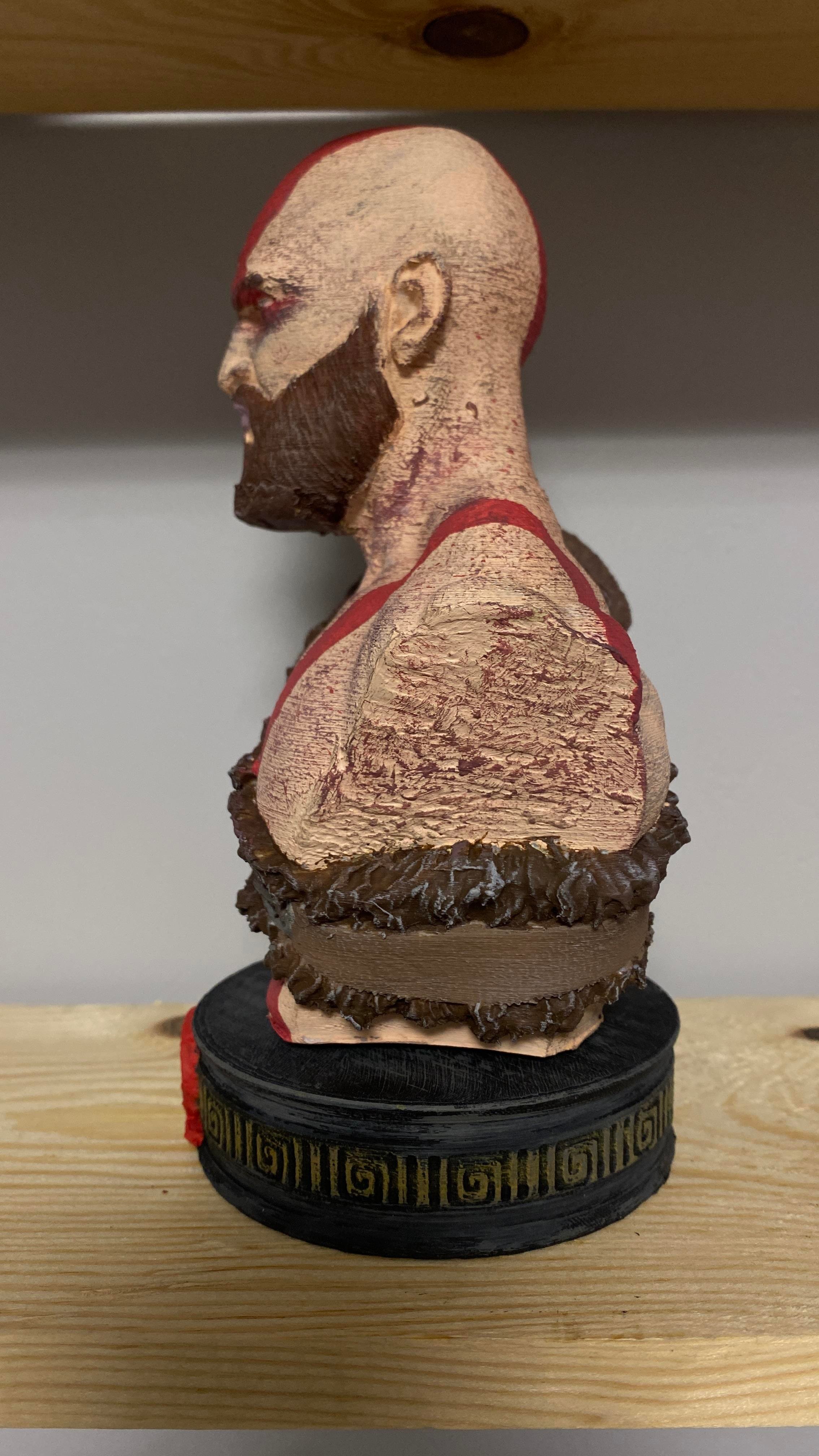22 Cm Kratos Büst Figür