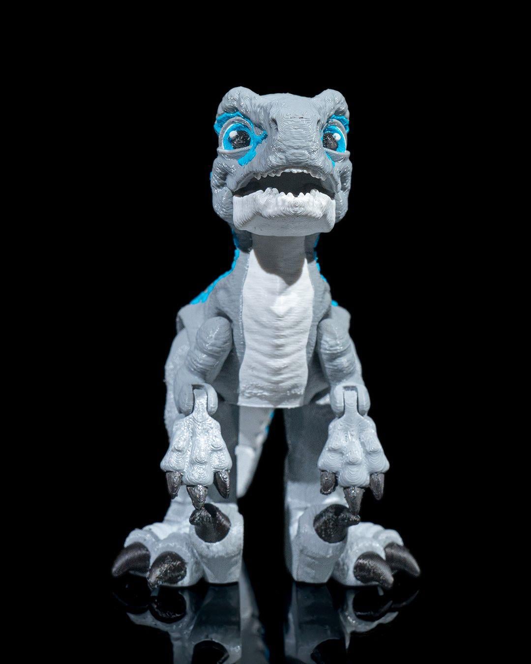 Hareketli Velociraptor Figürü