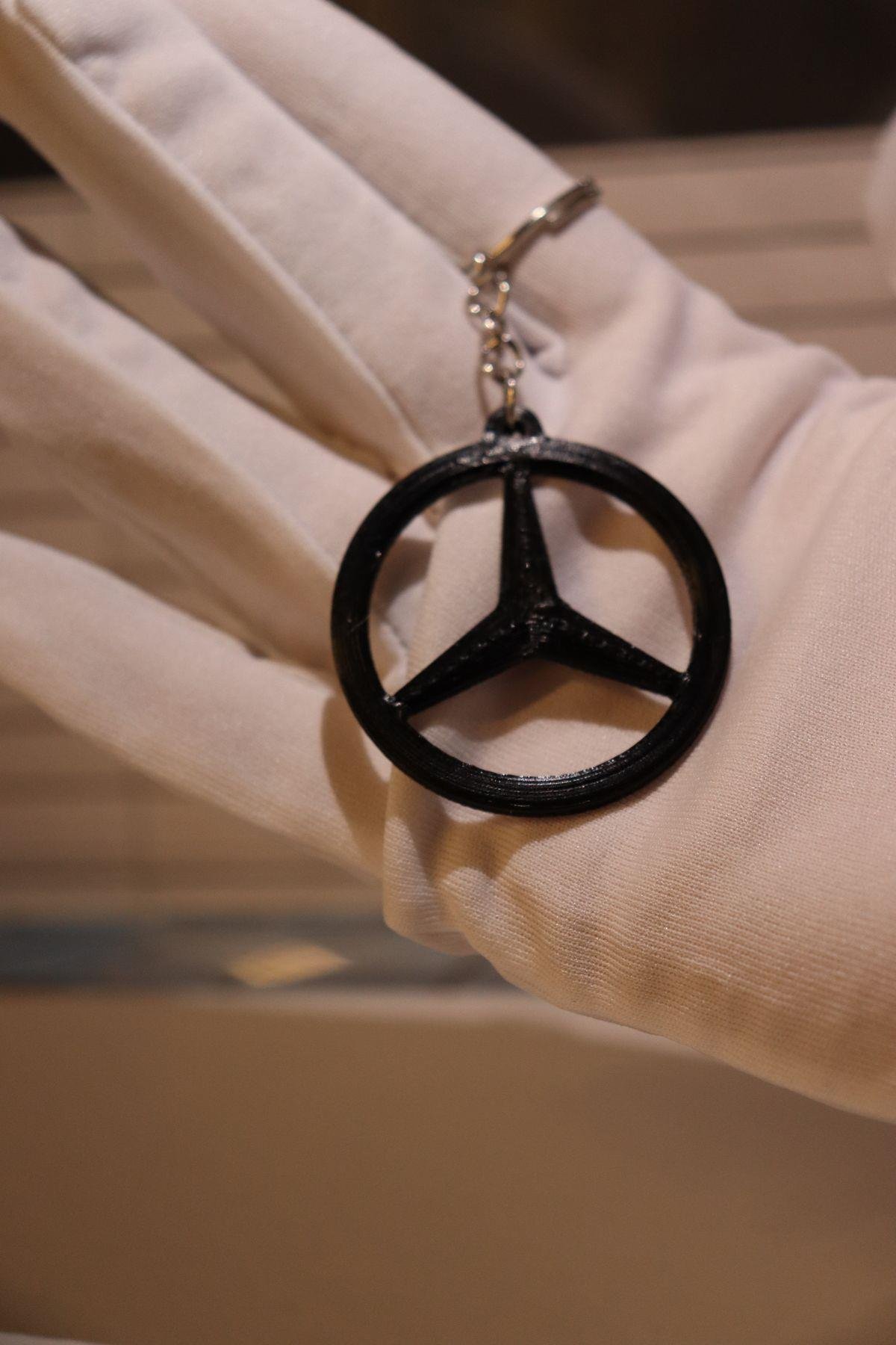 Mercedes Logo Anahtarlık