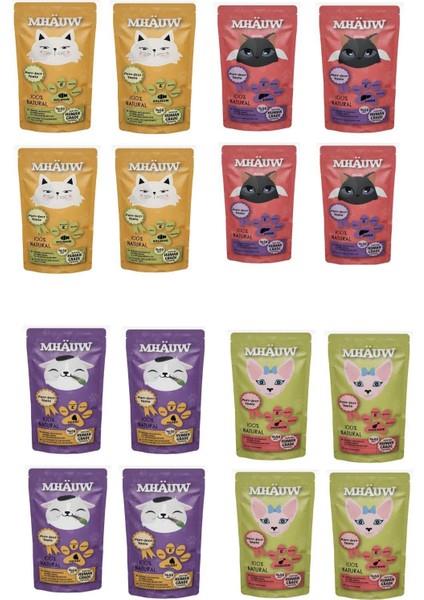 Mhauw 4 Farklı Lezzet Çorba Kedi Ödülü 80 gr 16 Adet