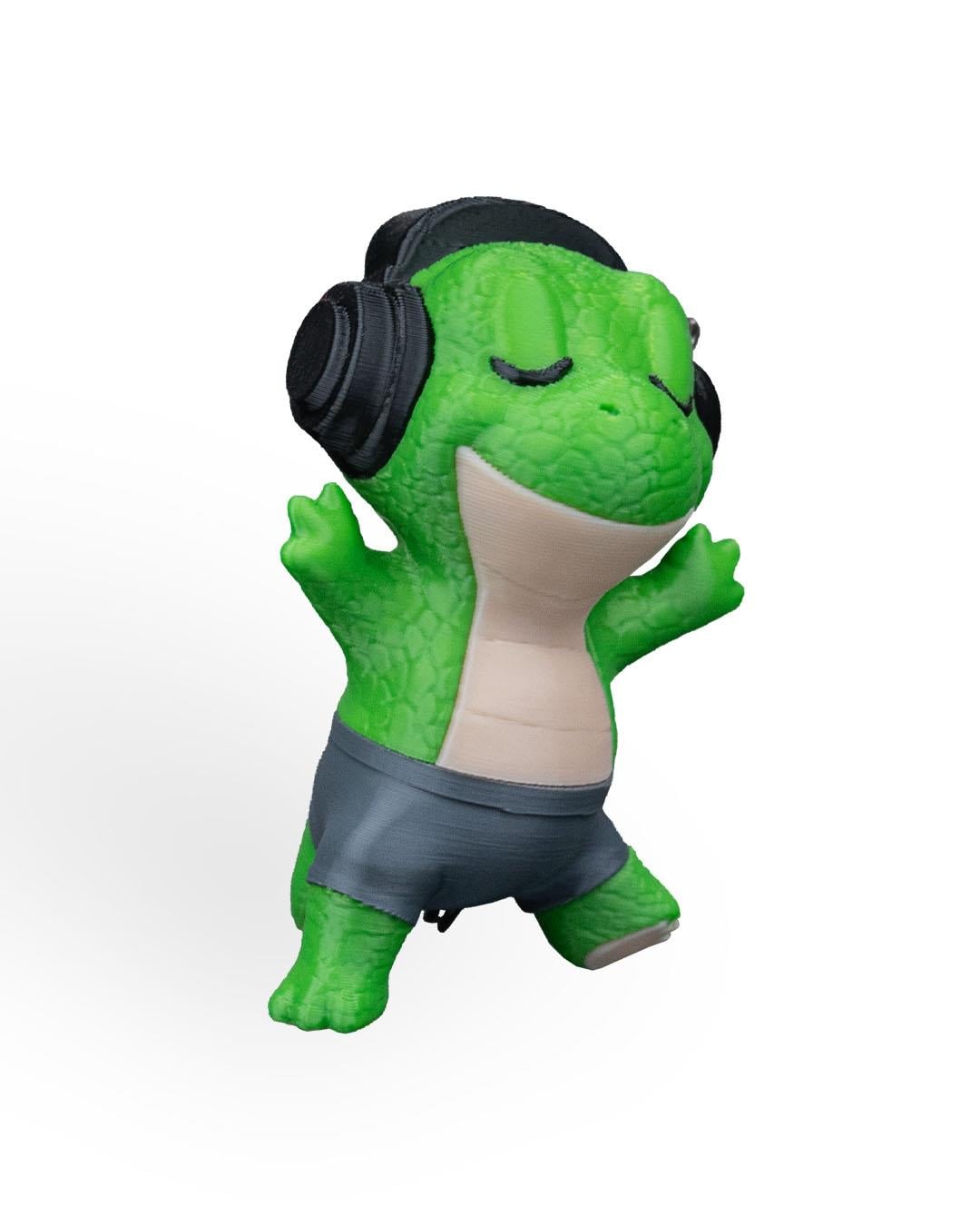 Rock N Rawr – Müzisyen Dinozor Figürü