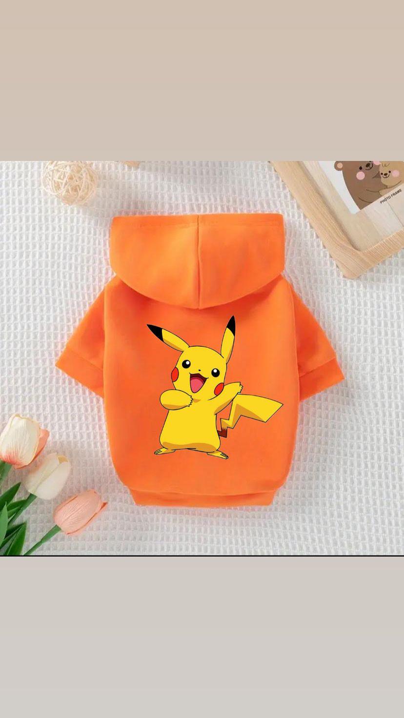 AP2318 Turuncu Sweat Pikachu