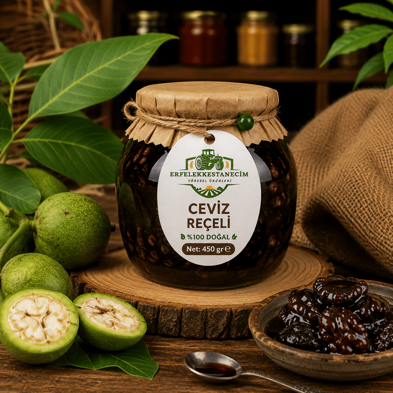 Ceviz Reçeli 450 GR