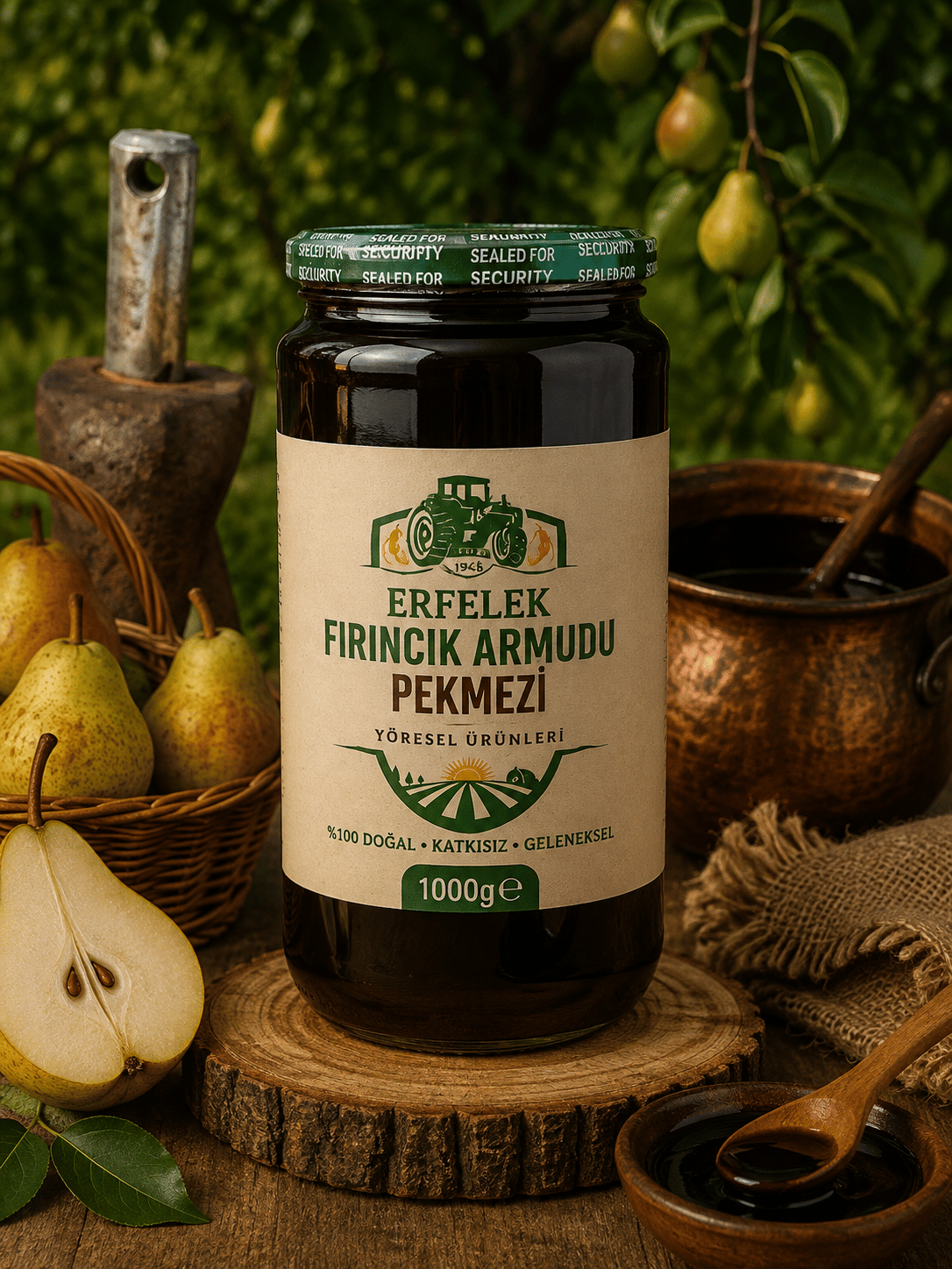 Fırıncık Armudu Pekmezi 1 KG