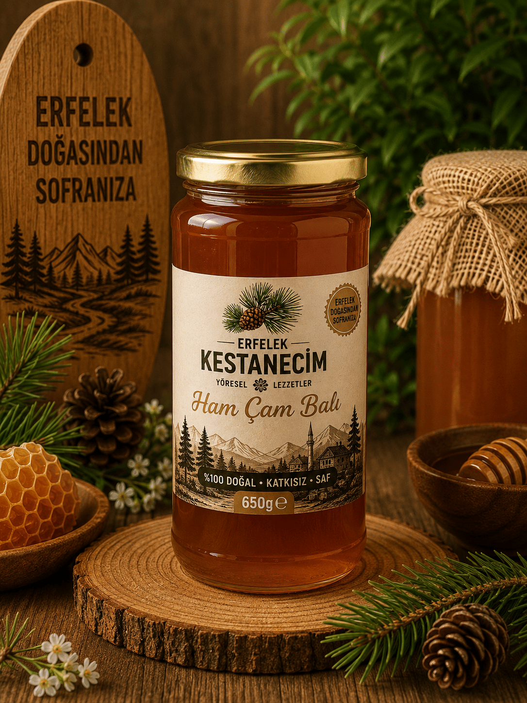Ham Çam Balı 650 Gr